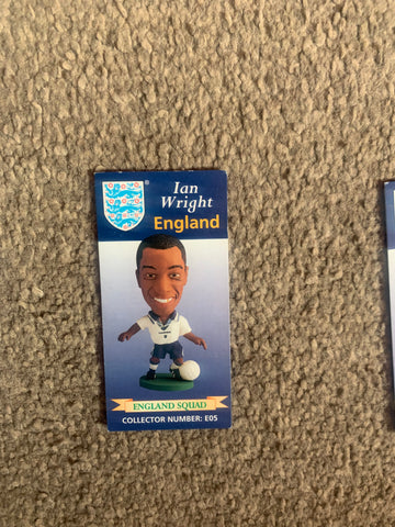 Ian Wright England Corinthian Card